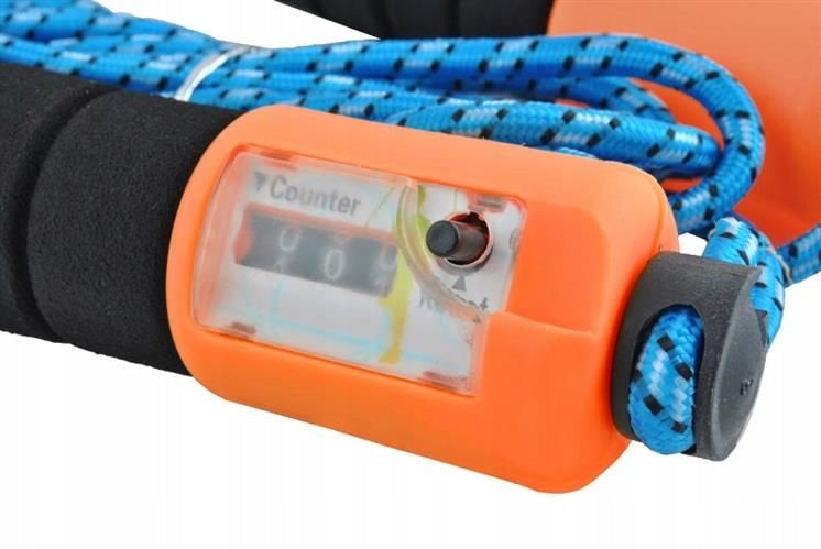 DRAWSTRING JUMP ROPE WITH COUNTER CORD ADJUSTMENT Color multicolor