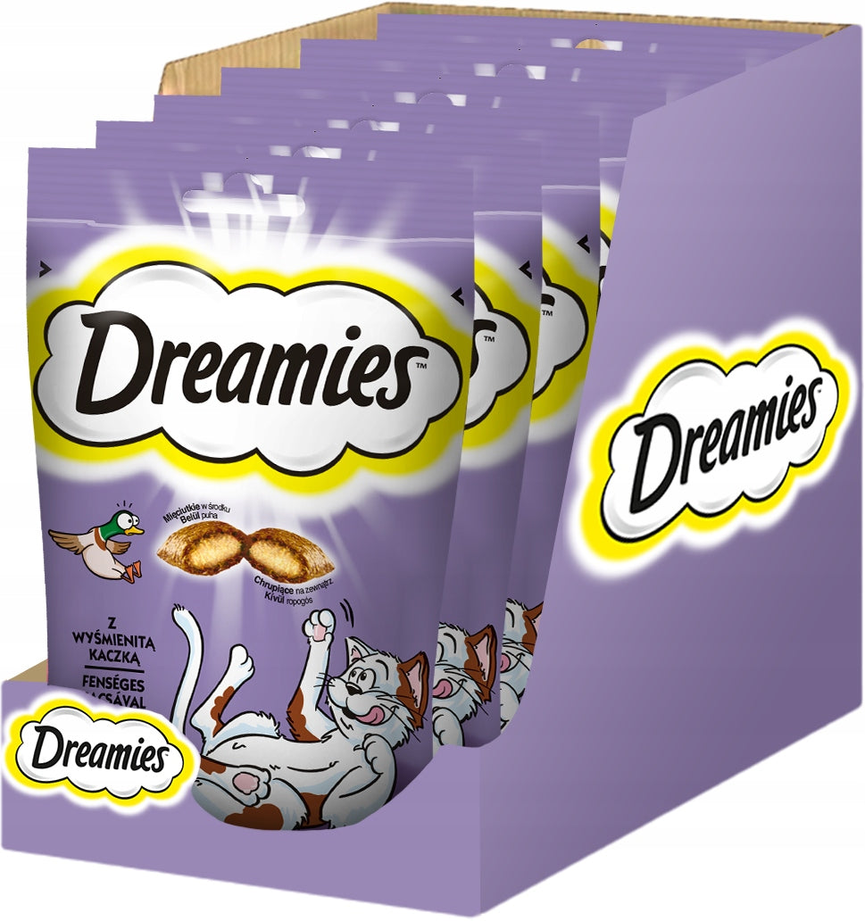 DREAMIES Cat Treats with Duck 6 x 60 g