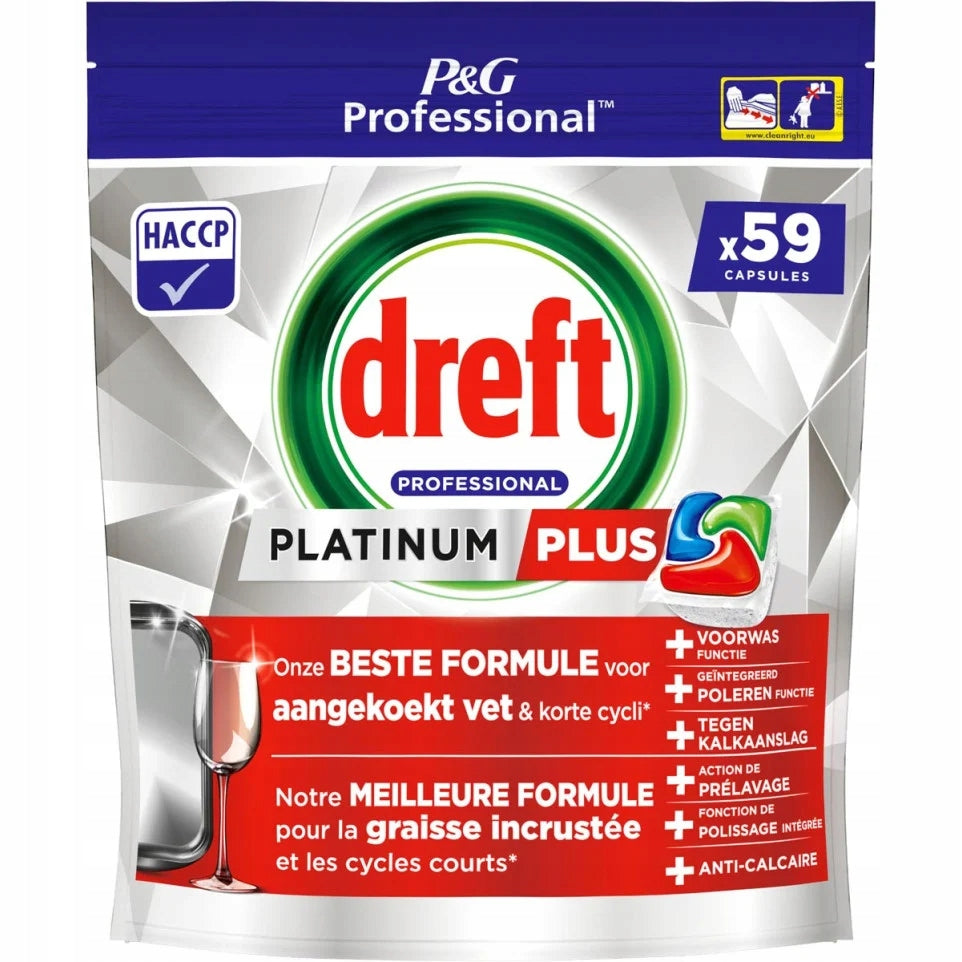 DREFT TABLETS FOR DISHWASHER PLATINUM A59 REGUL