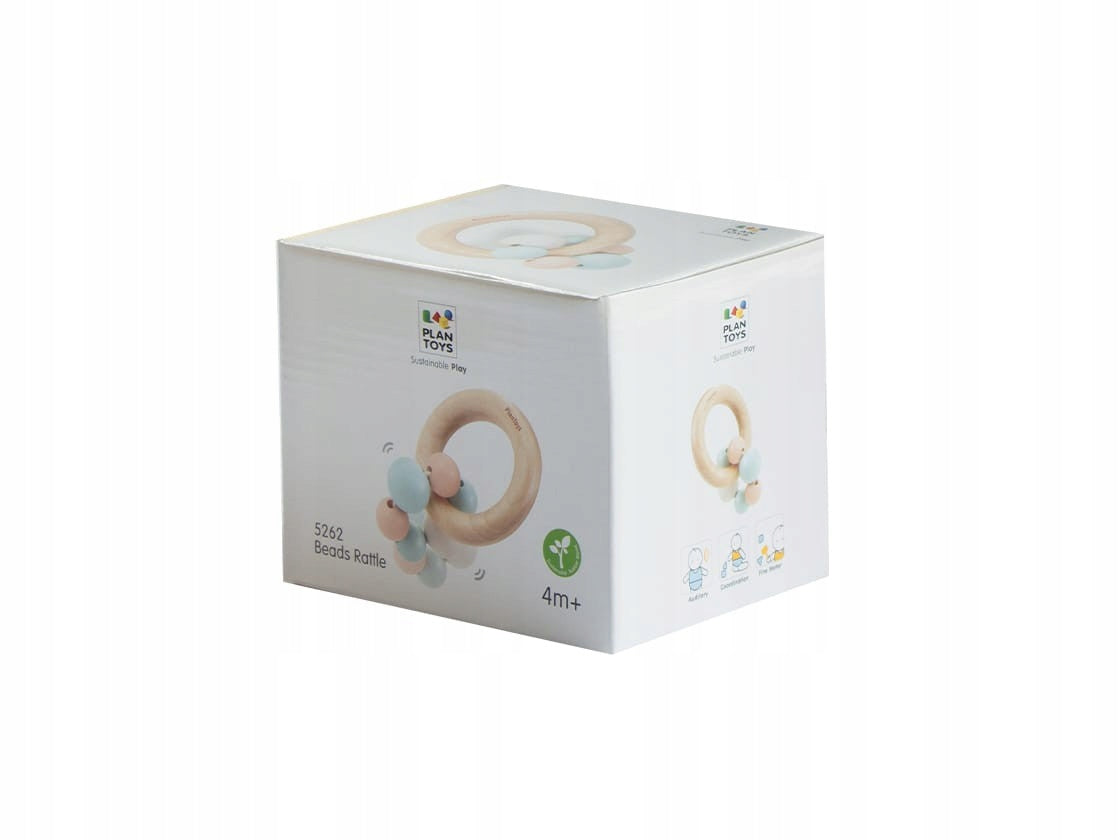 Plan Toys Holzrassel, 1 Stk 