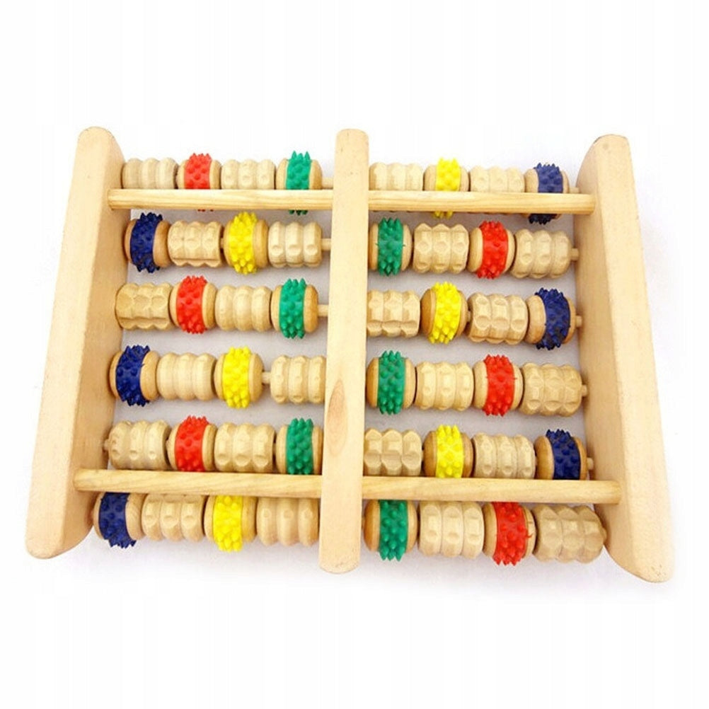 DREWNIANY ROLLER DO MASAŻU STÓP I REDUKCJI STRESU Batteries included yes