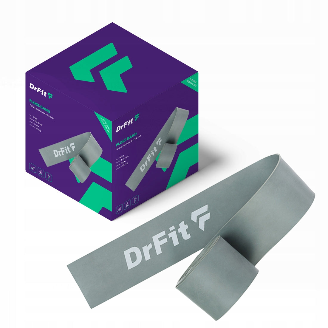 DRFIT FLOSS BAND COMPRESSION TAPE SPORTS RUBBER REHABILITATION