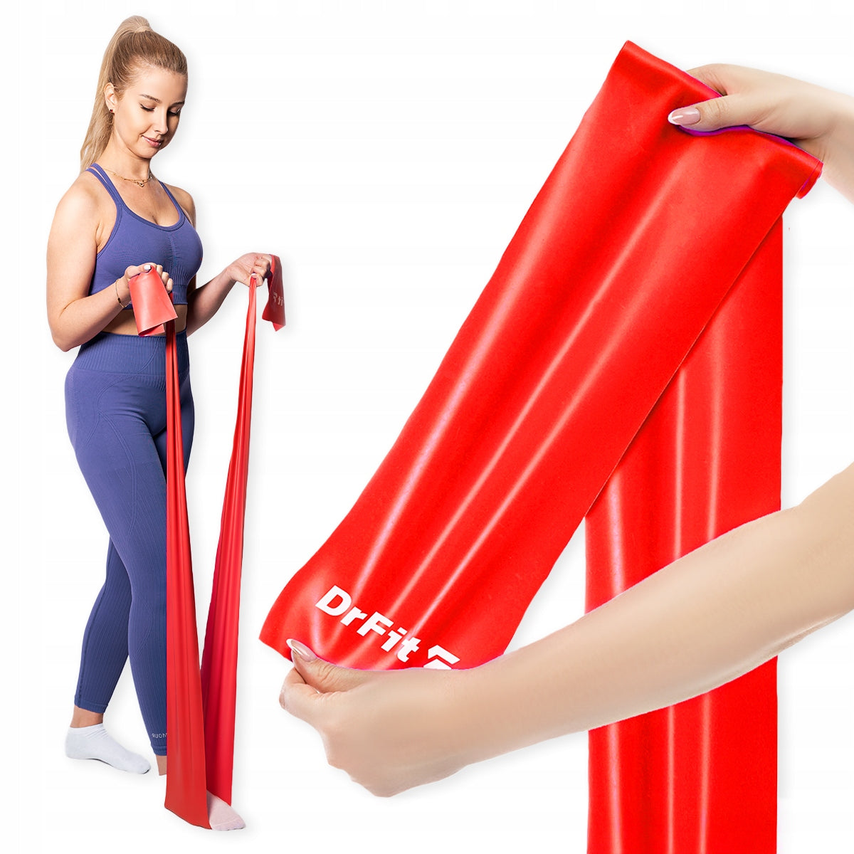 DRFIT TAPE FOR REHABILITATION AND EXERCISE RESISTANCE LATEX RUBBER 2,2 KG