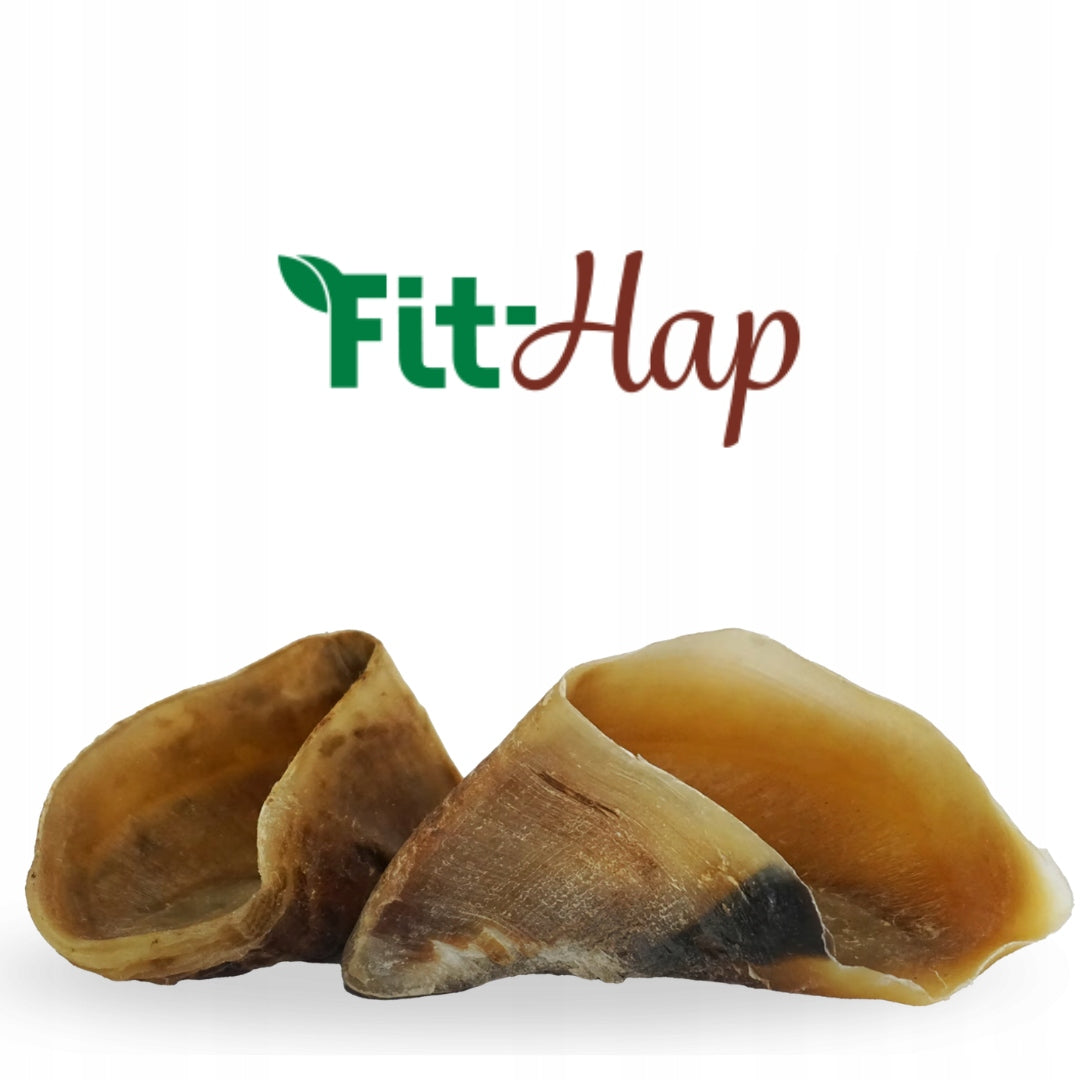 DRIED BEEF HOOFS Natural Treat for Dogs cdVet Fit-Hap Rinderhufe Volume 250 ml