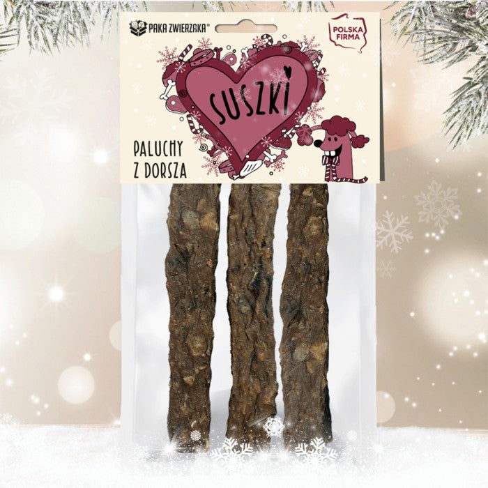 DRIED Christmas Toes with Cod 60g