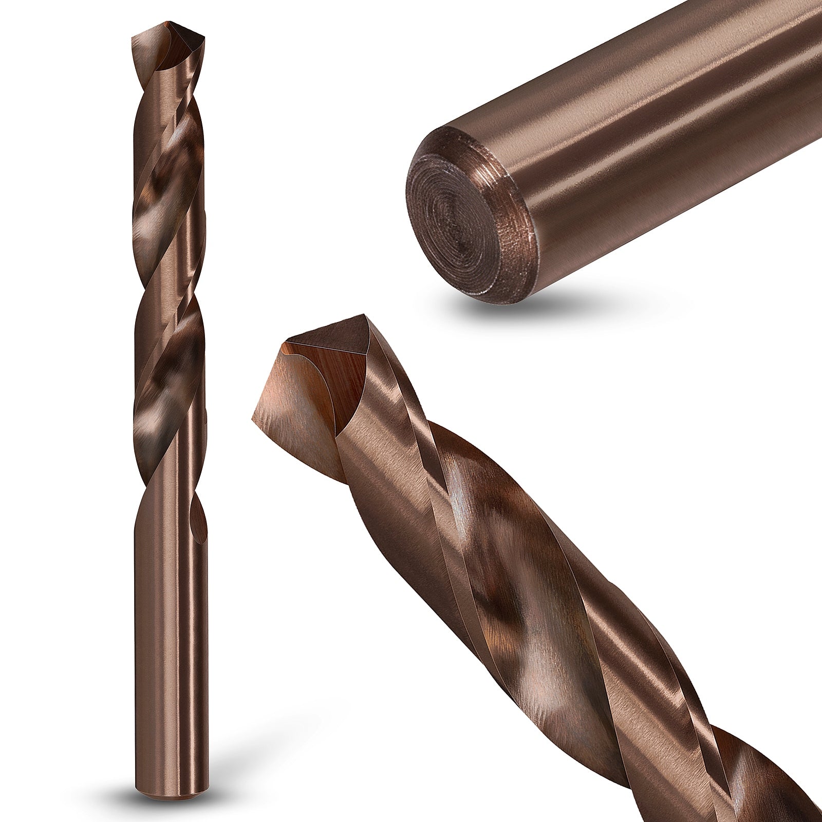 DRILL BIT FOR METAL 12.0 mm COBALT STAINLESS STEEL HSS-E 5% cobalt M35