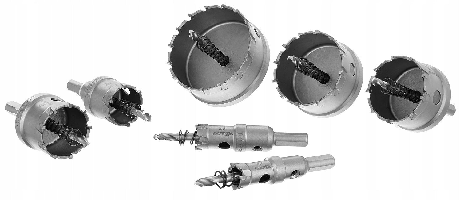 DRILL BIT FOR METAL HOLE SAW LACE INOX STEEL 25MM CEMENTED CARBIDE Series WIERTŁO DO NIERDZEWKI STALI PRO WĘGLIK