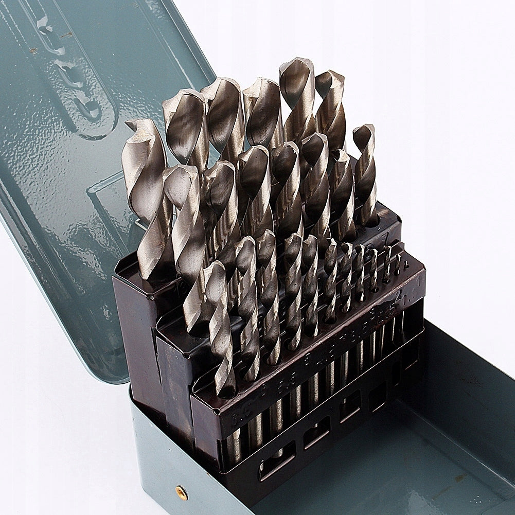 DRILL BIT SET 1-13 MM HSS 25 PCS COBALT Brand no brand