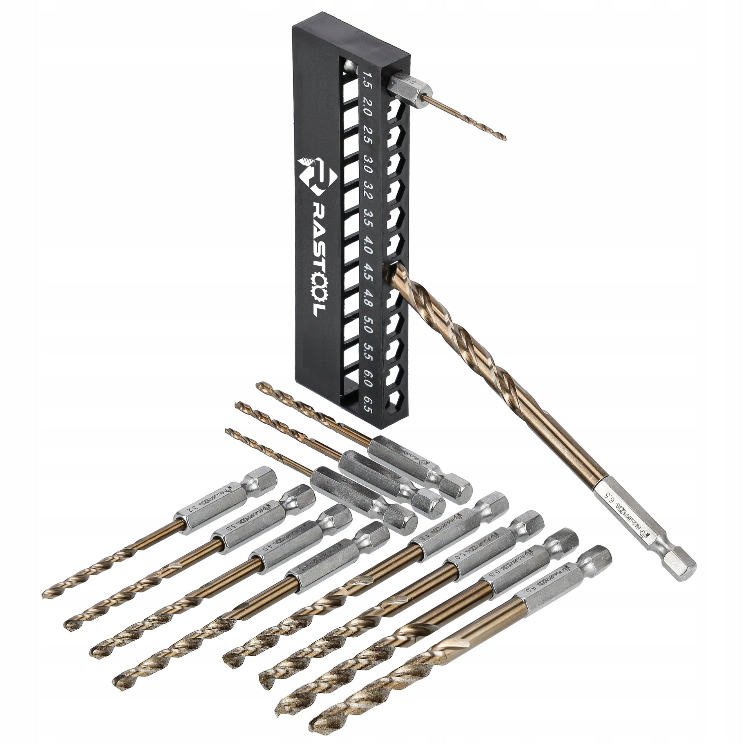 DRILL BIT SET FOR SCREWDRIVER HSS COBALT 5% HEX BIT METAL INOX 13PCS PRO Manufacturer code 5904183606316