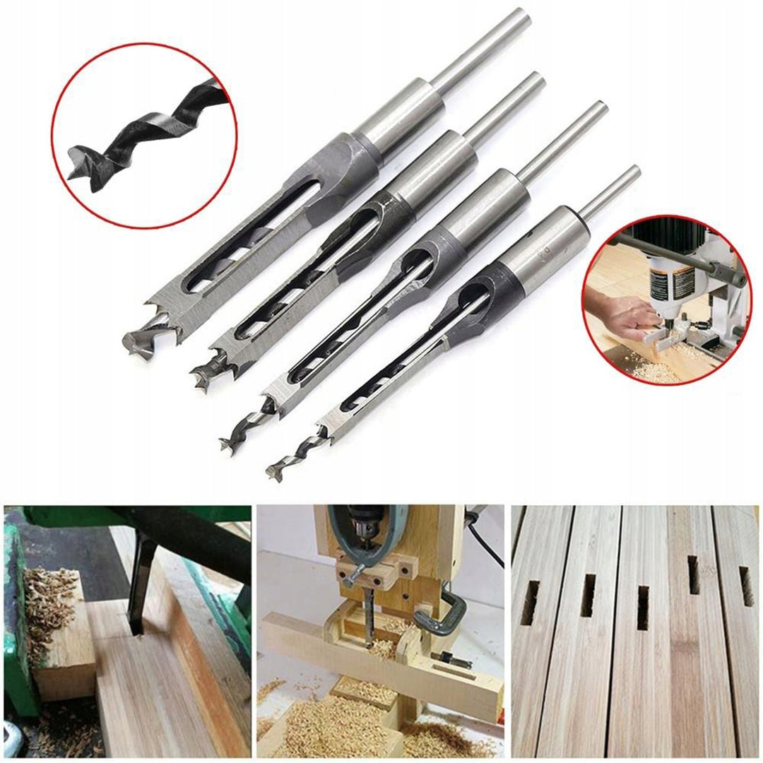 DRILL BITS FOR SQUARE HOLES IN WOOD MDF SPIGOTING SET OF 6 Customs tariff code 84679900