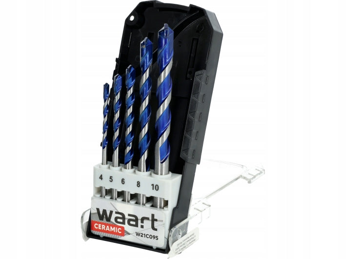 DRILL BITS FOR TILE CERAMICS 4-10 mm 5 pcs