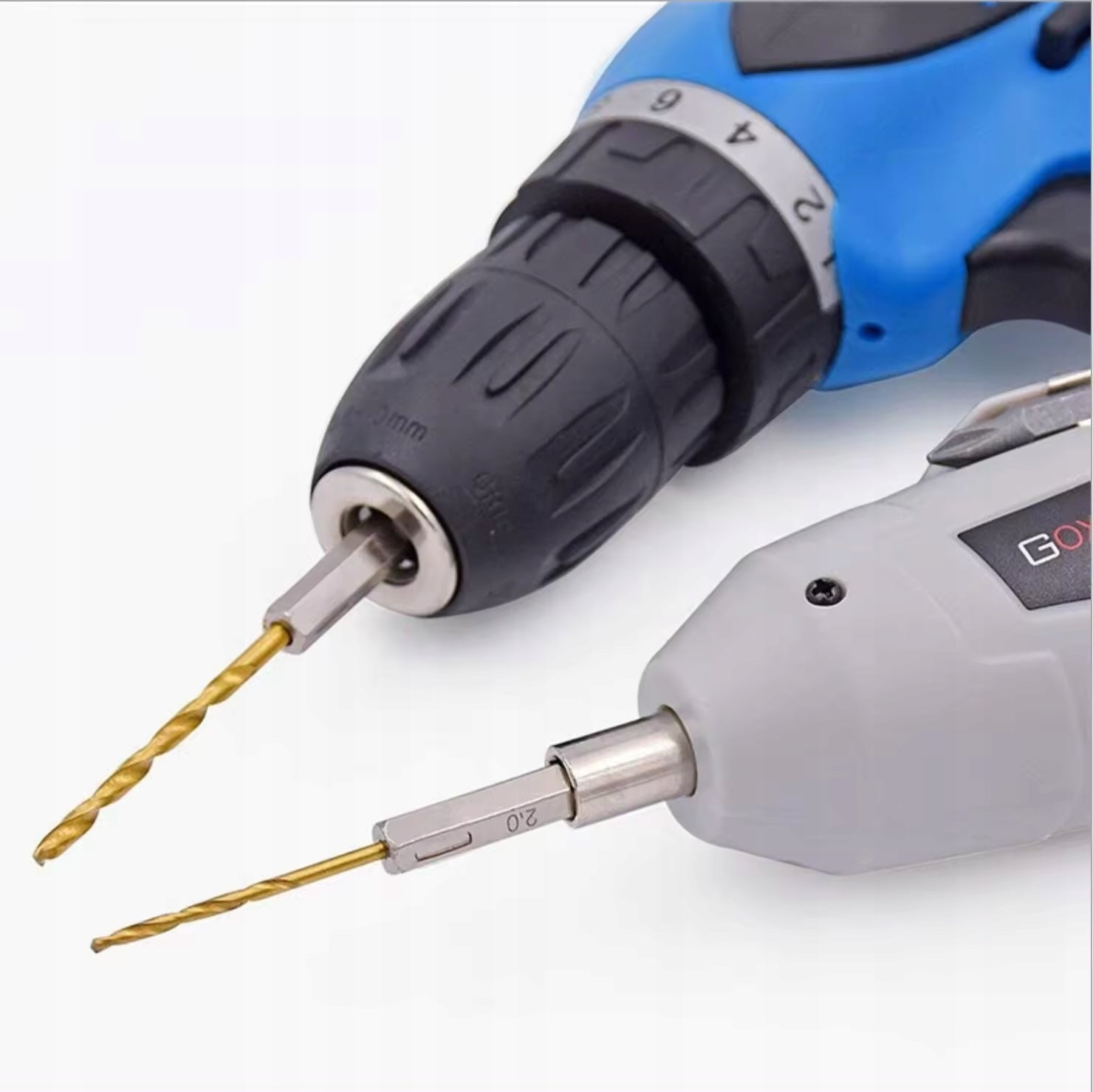 DRILL BITS TITANIUM METAL WOOD SCREWDRIVERS HSS 13pcs Drill bit type centering guiding drill bit set