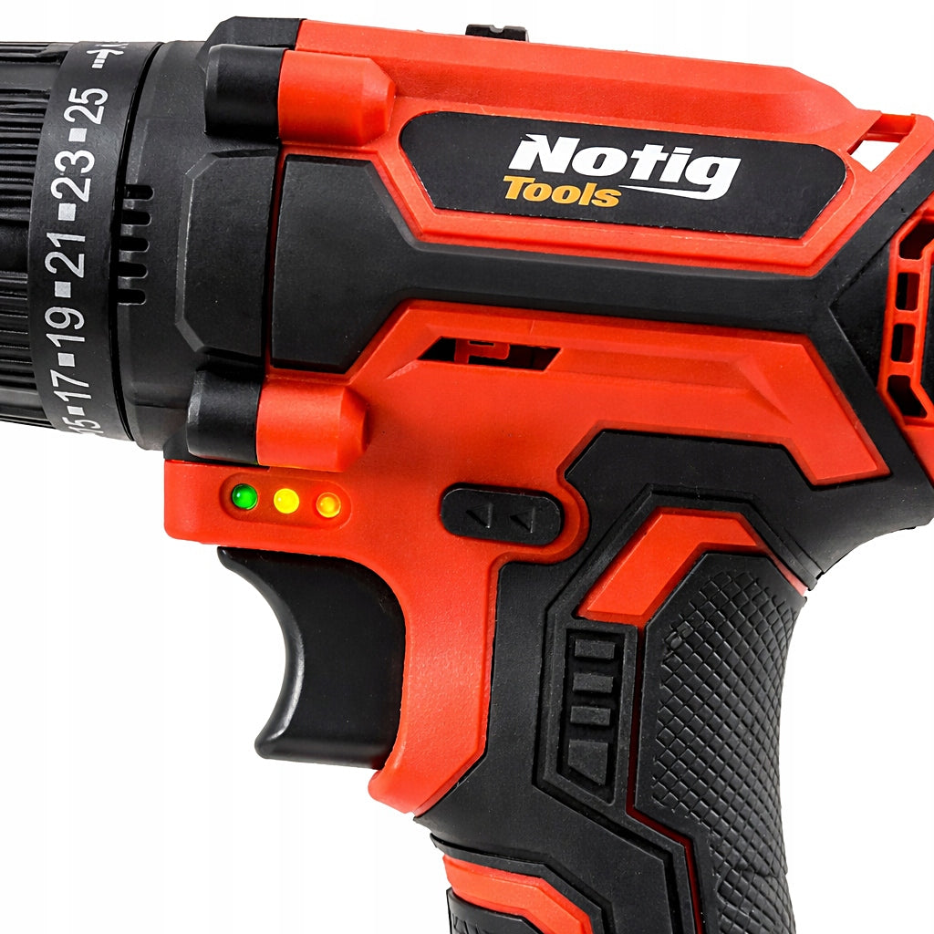 DRILL CORDLESS 20V Li-Lon 2x AKU 2 BATTERIES CHARGER Battery type Li-Ion