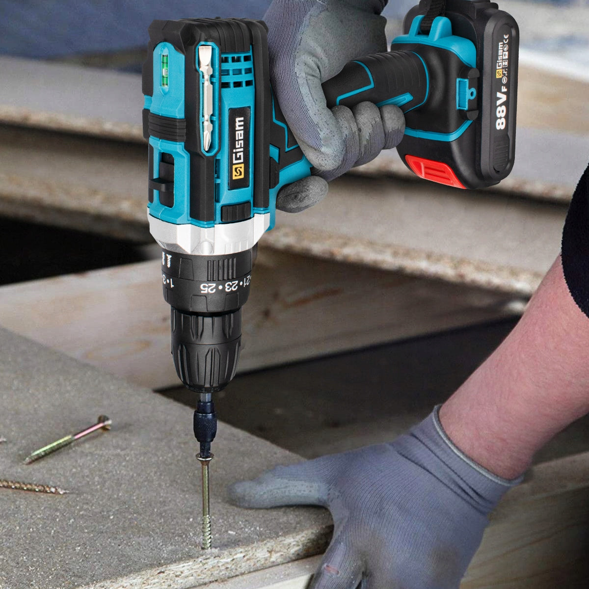 DRILL CORDLESS IMPACT DRIVER DRILL 2xAKU IMPACT SCREWDRIVER 18V Voltage (V) 18 V