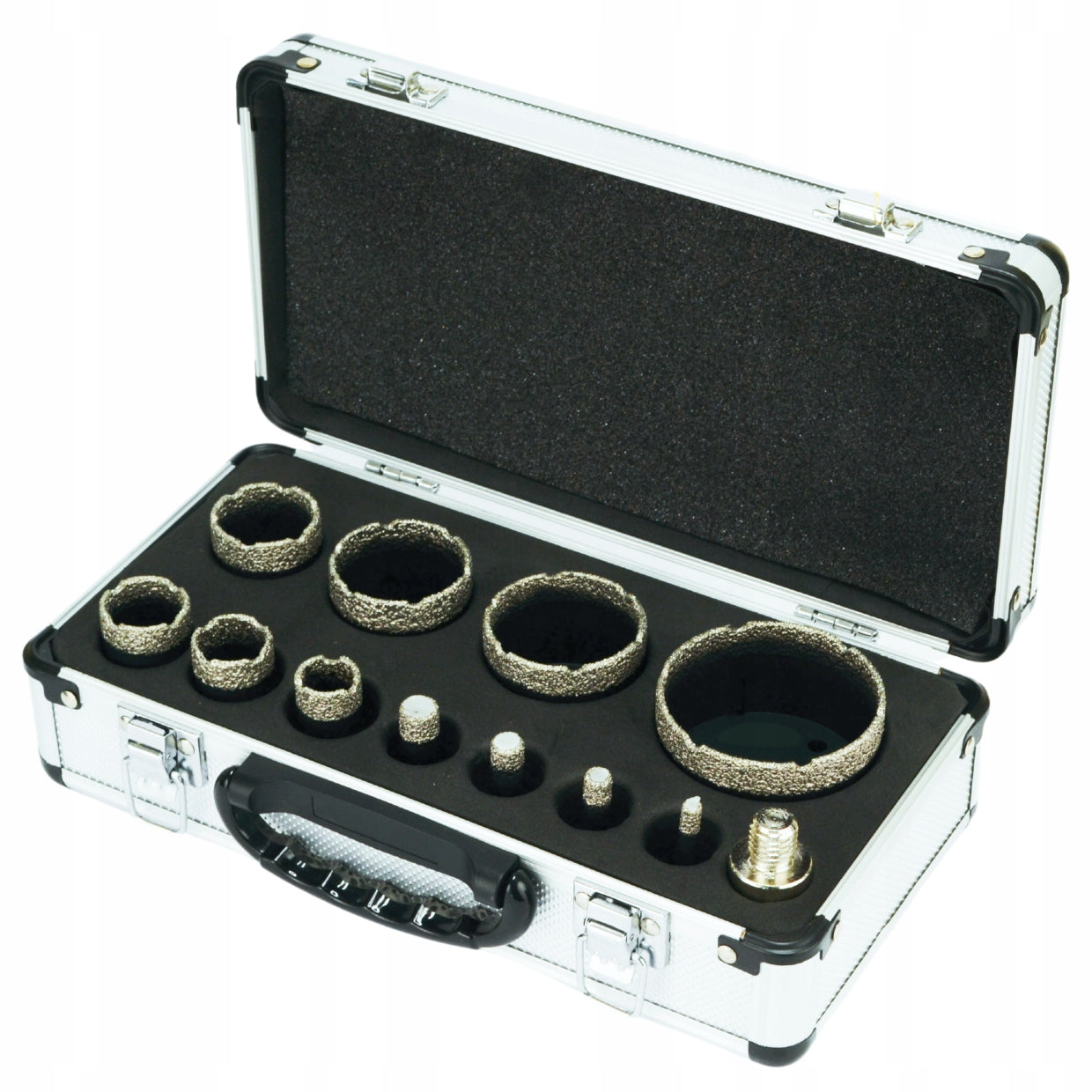 DRILL DIAMOND FORAMINIFERA FOR STONEWARE 6-68MM SET OF FORAMINIFERA IN CASE 12EL Series TOP-55H319