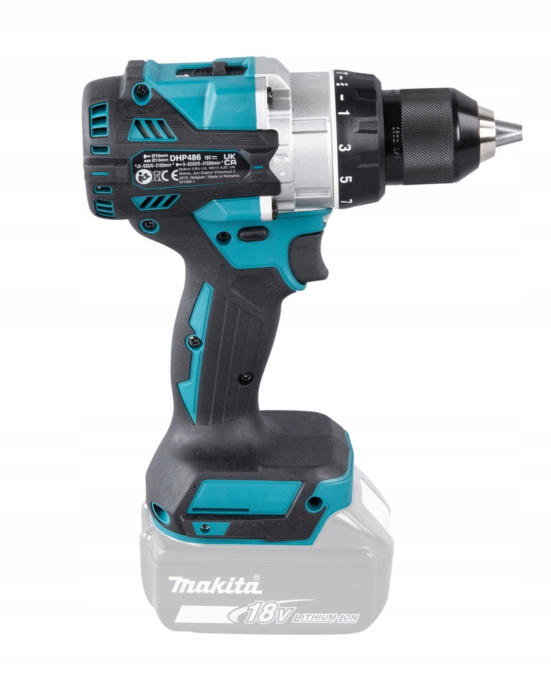 DRILL/DRIVER AKU STROKES 18V DHP486Z MAKITA Additional information backlit