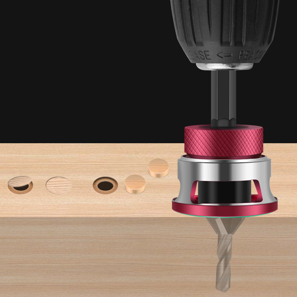 DRILL HSS-M2 WITH DEPTH LIMITER FOR WOOD RED-BLACK Brand Bedee