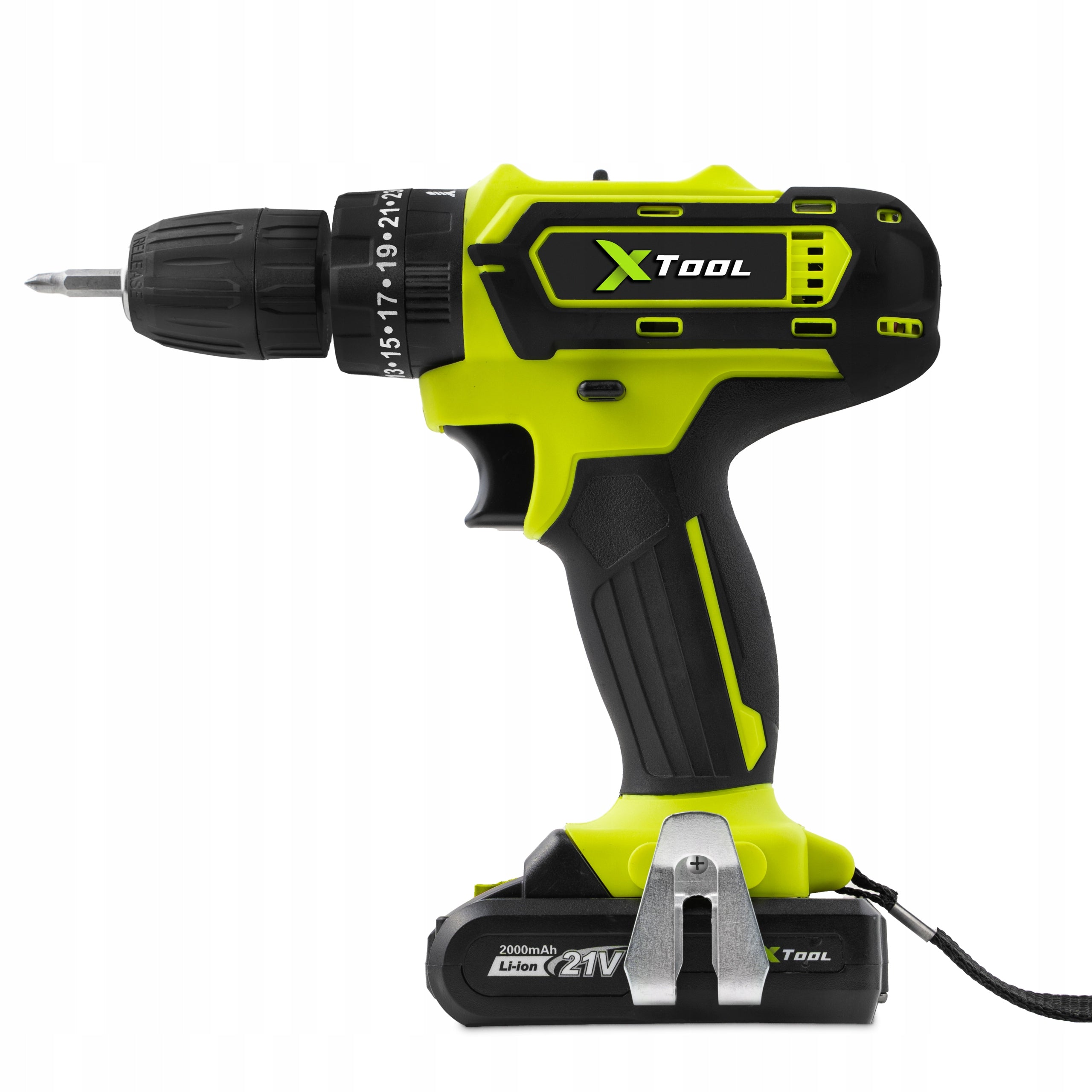 DRILL IMPACT DRIVER CORDLESS SCREWDRIVER 2xAKU 21V BITS Voltage (V) 21,6 V
