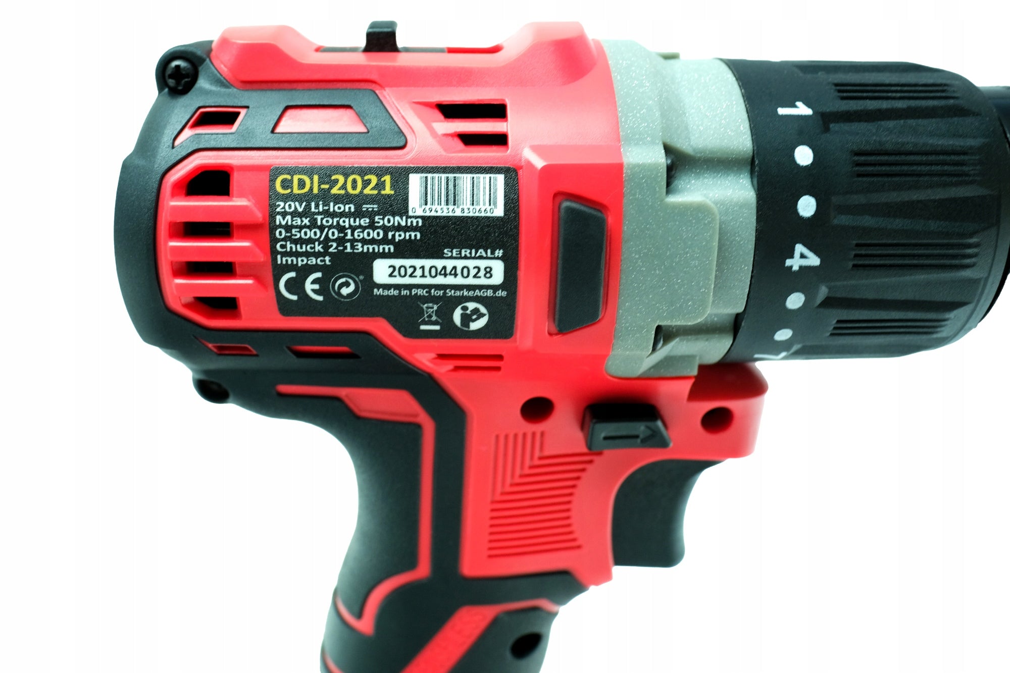 DRILL SCREWDRIVER 2x 20v Li-Ion IMPACT BRUSHLESS Product weight with unit packaging 3.2 kg