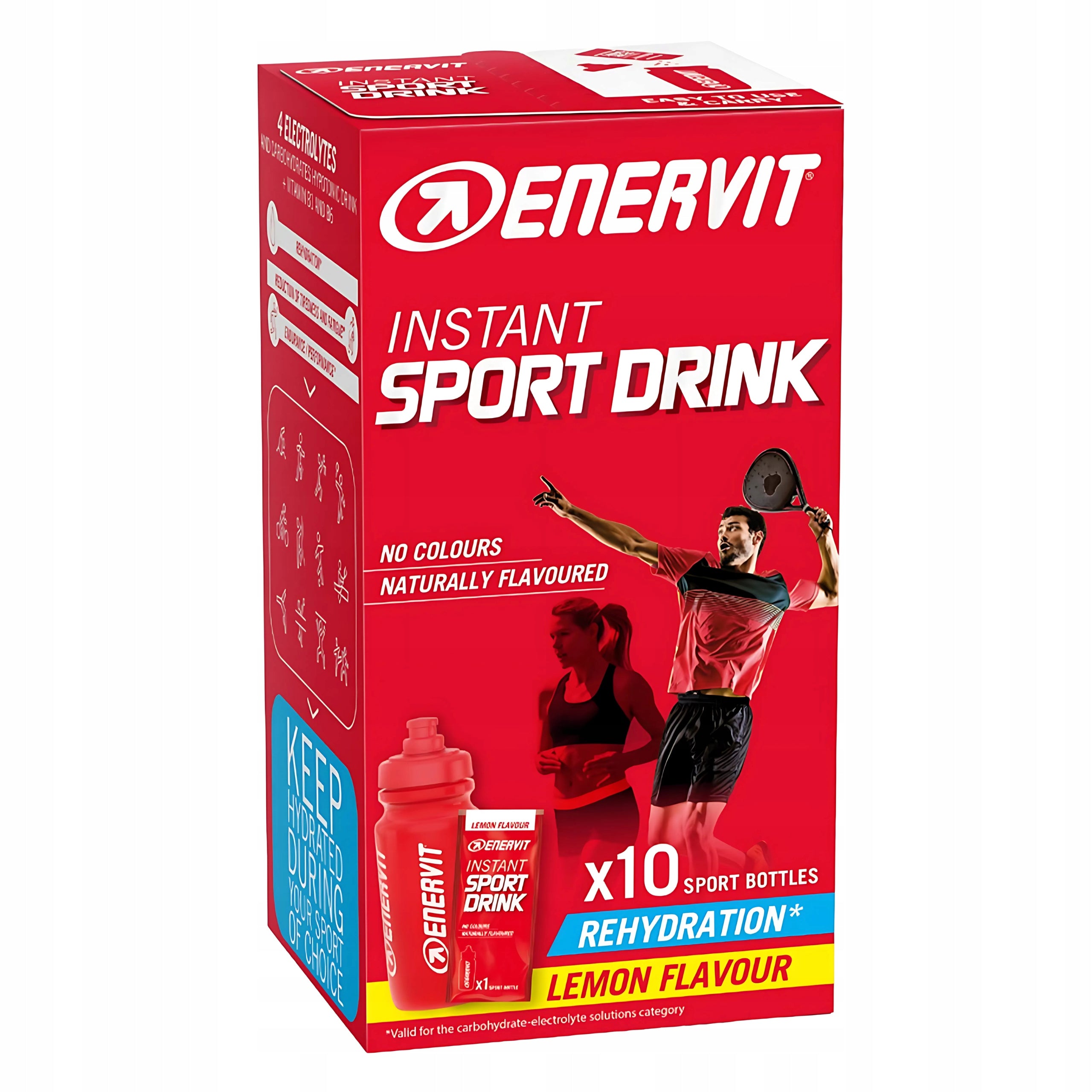 DRINK HIPPO INSTANT SPORT DRINK REHYDRATION ENERVIT ELECTROLYTES 10x16g EAN (GTIN) 8007640909337
