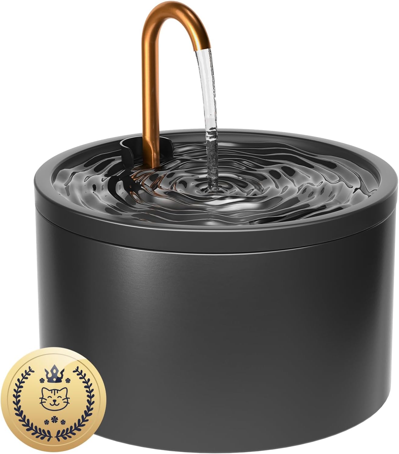 DRINKER CAT FOUNTAIN DRINKER 2,1L AUTOMATIC SILENT BOWL + 3 FILTERS