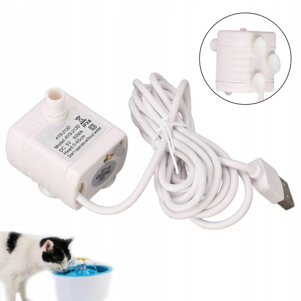 DRINKER PUMP FOUNTAIN DOG CAT DRINKER AUTOMATIC DRINKER