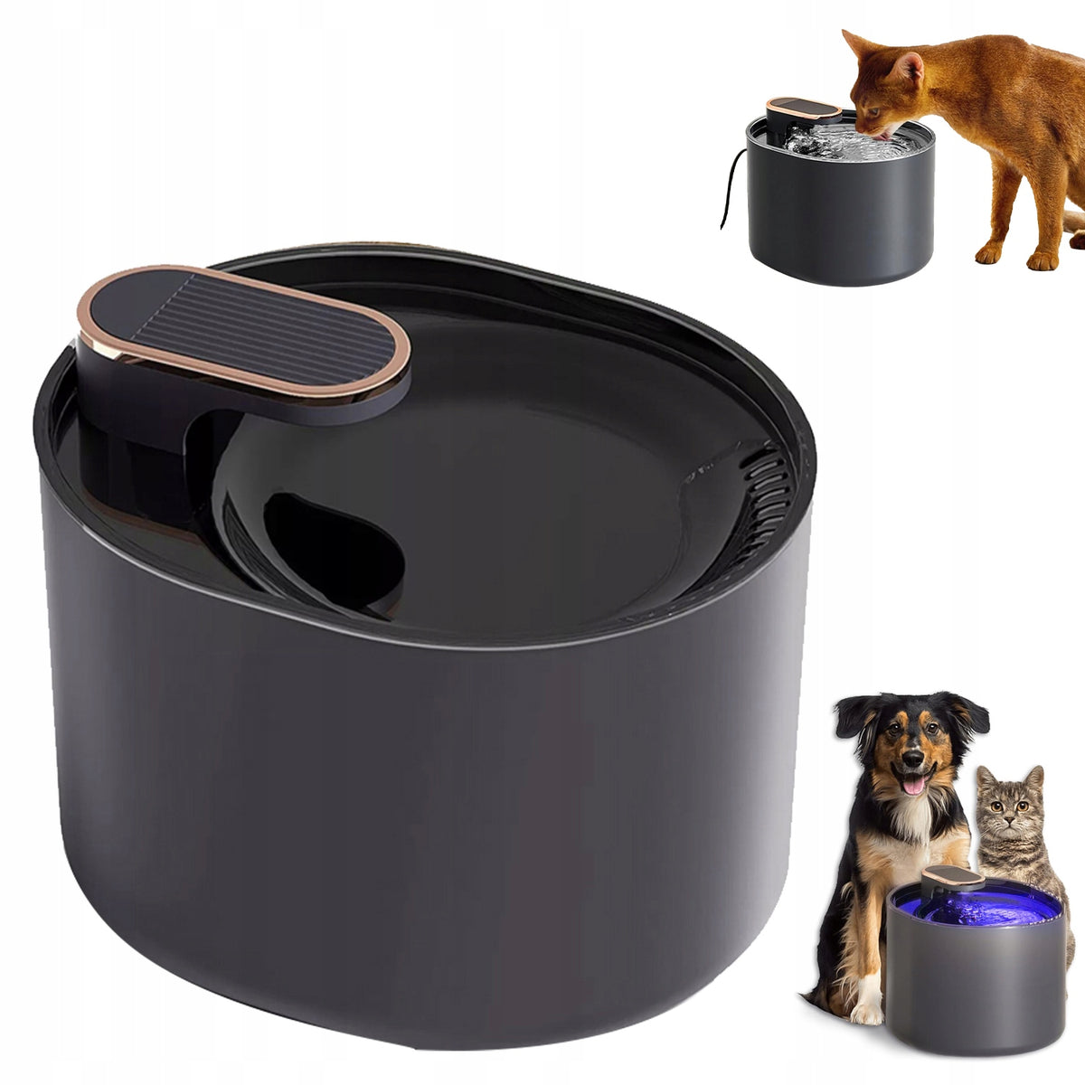 DRINKING FOUNTAIN 3L ULTRA-QUIET BUILT-IN LED LIGHT