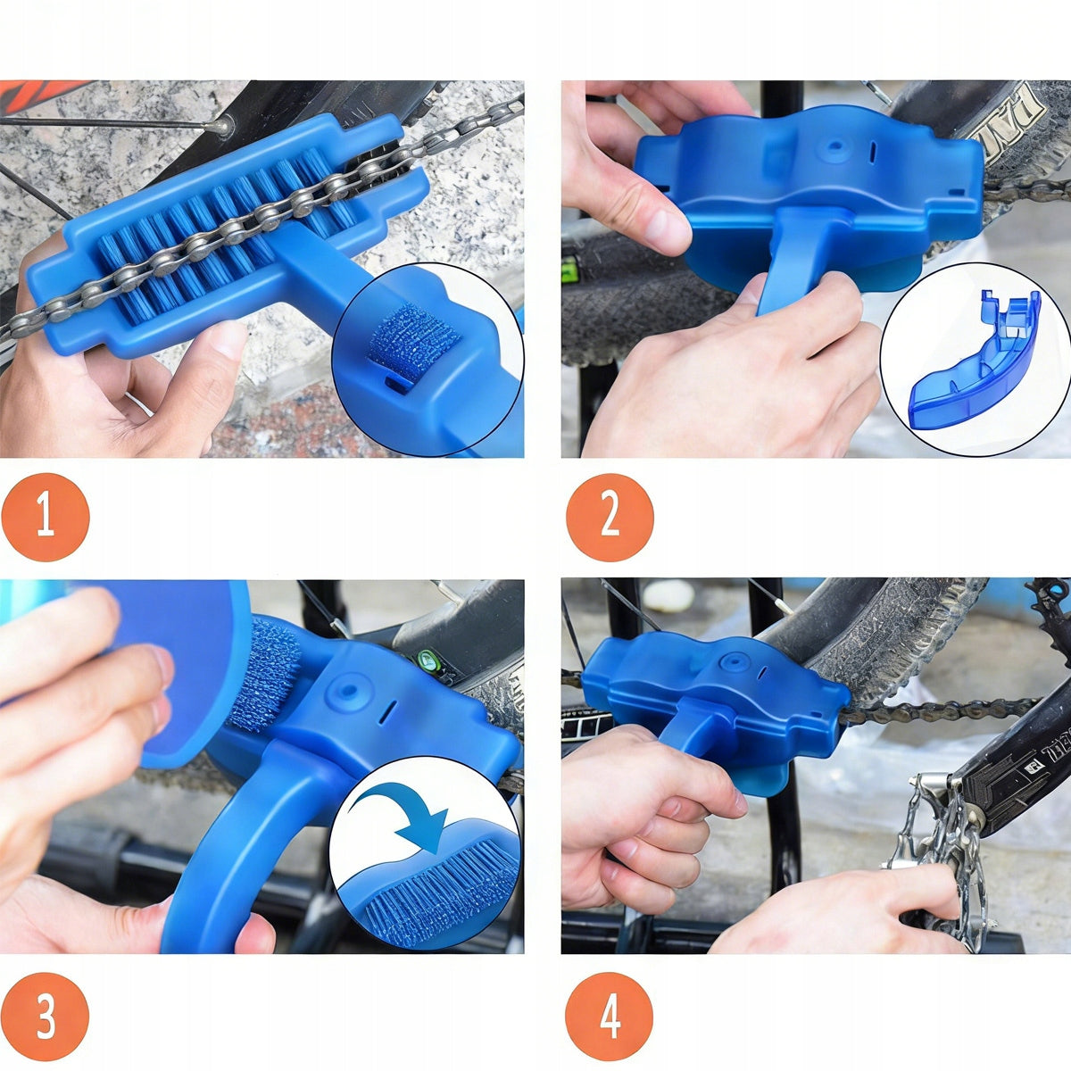 DRIVE BICYCLE CHAIN CLEANING KIT For for chain