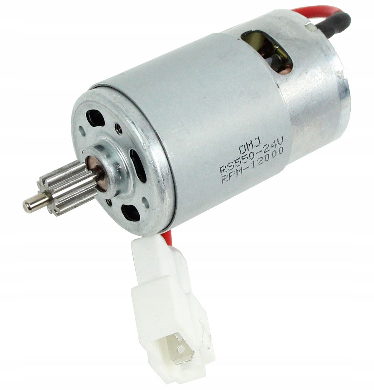 DRIVE MOTOR 550-24V 45W 12000 for cars with battery + cables, plug SET Packaging status original