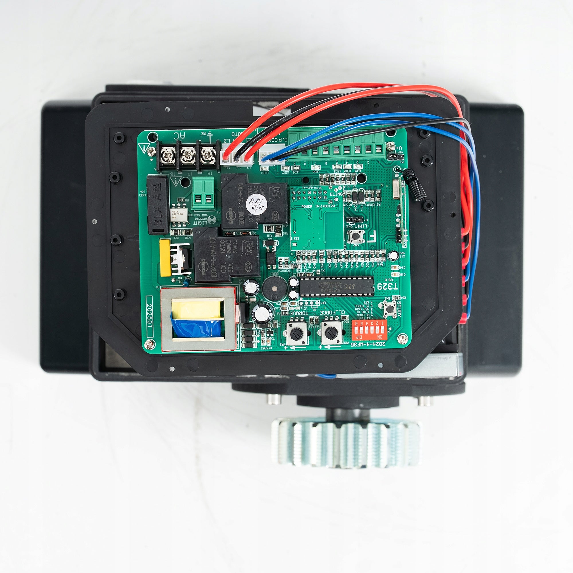 DRIVE MOTOR ACTUATOR AUTOMATIC FOR SLIDING GATE 370W 800kg WIFI Maximum wing weight 800 kg