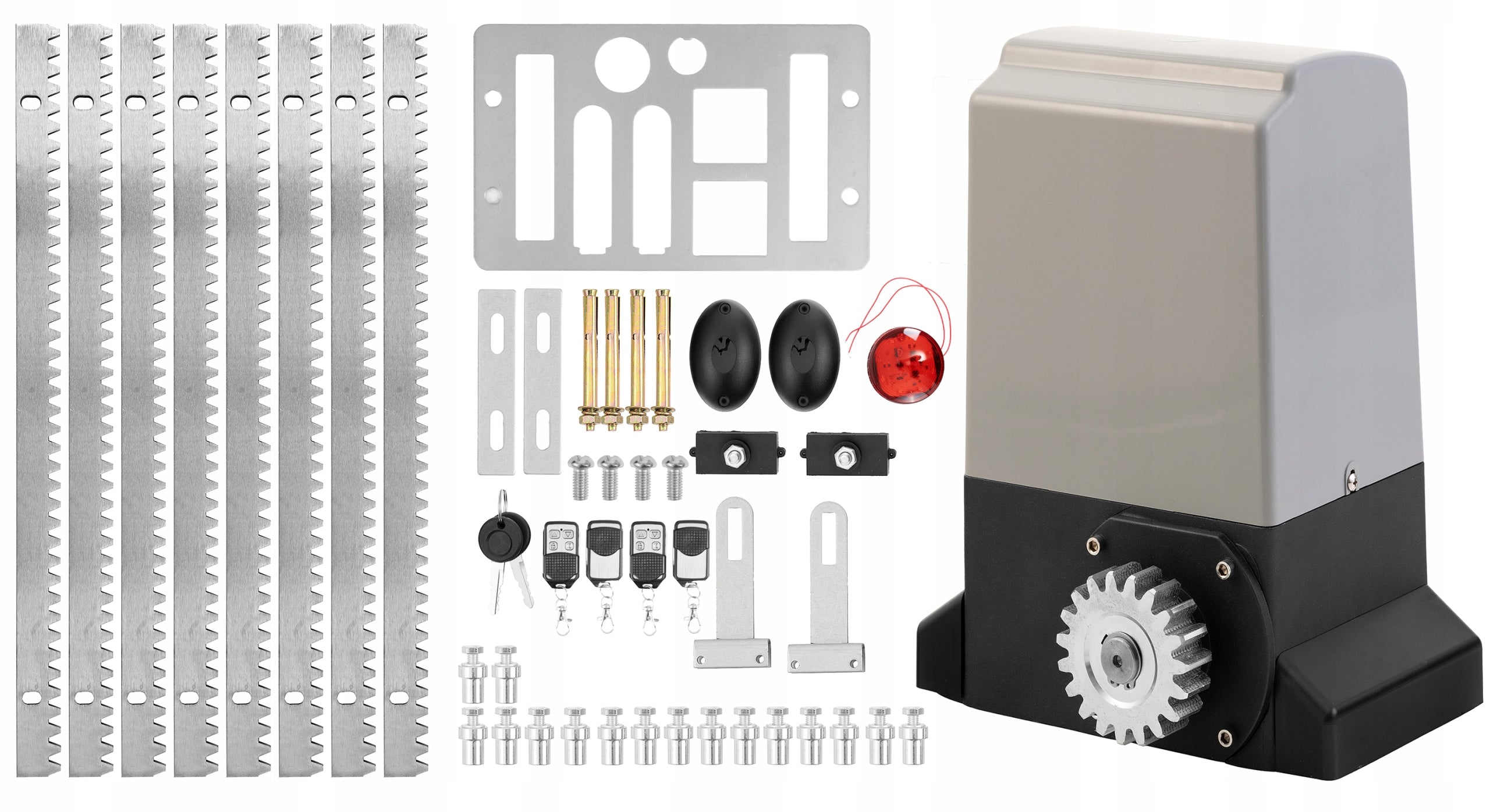 DRIVE MOTOR ACTUATOR AUTOMATIC FOR SLIDING GATE 370W 800kg WIFI