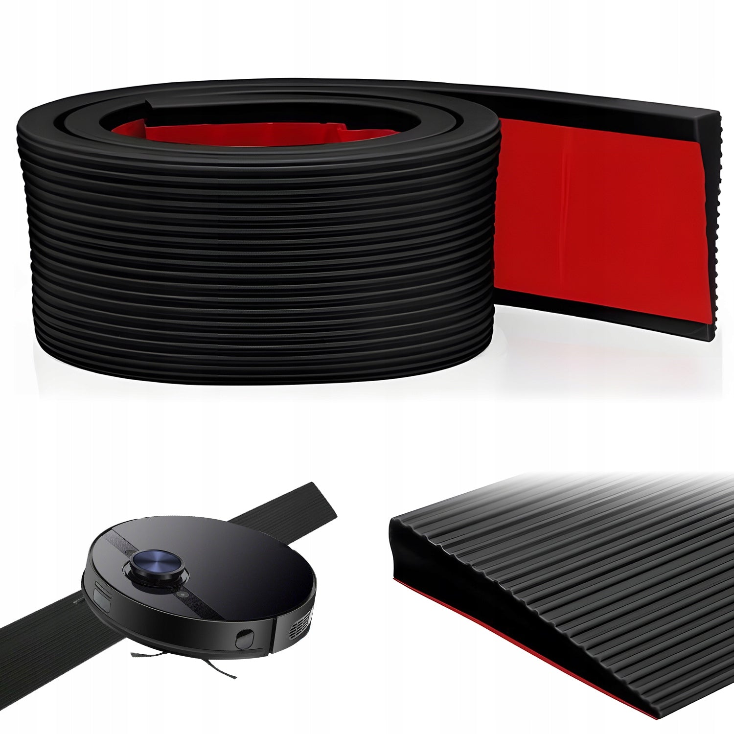 DRIVEWAY THRESHOLD RAMP FOR SELF-ADHESIVE CLEANING ROBOTS 150CM Brand Bedee