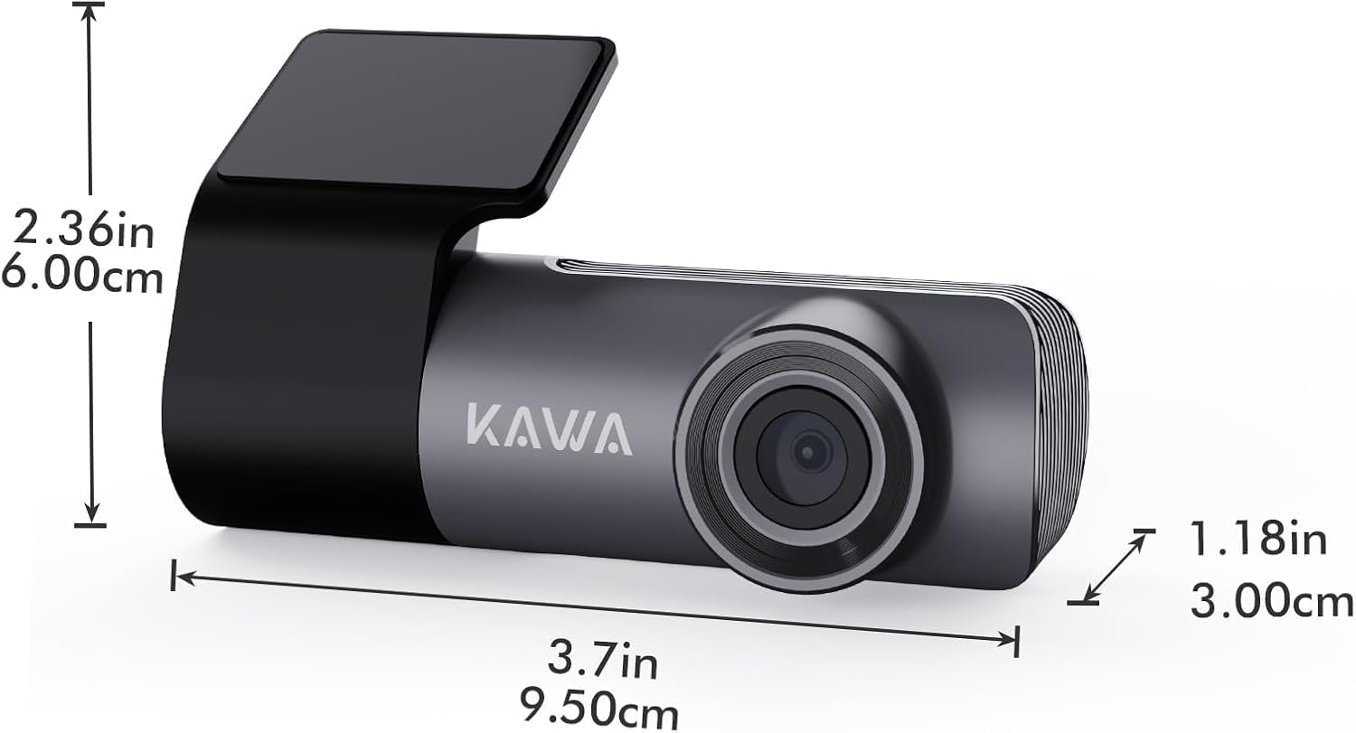DRIVING RECORDER 2K 1296P MINI CAR CAMERA WIFI WDR NIGHT VISION Packaging status original