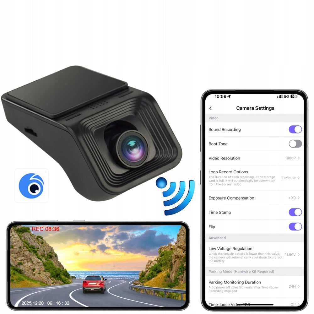 DRIVING RECORDER CAR CAMERA ANDROID HD USB 64GB 1080P Brand no brand
