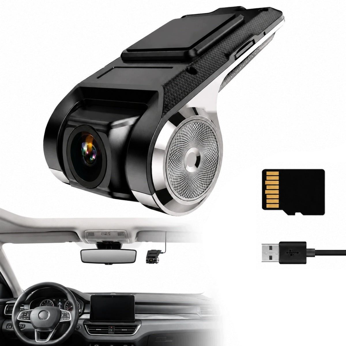 DRIVING RECORDER FOR USB RADIO ADAS ANDROID FULL HD