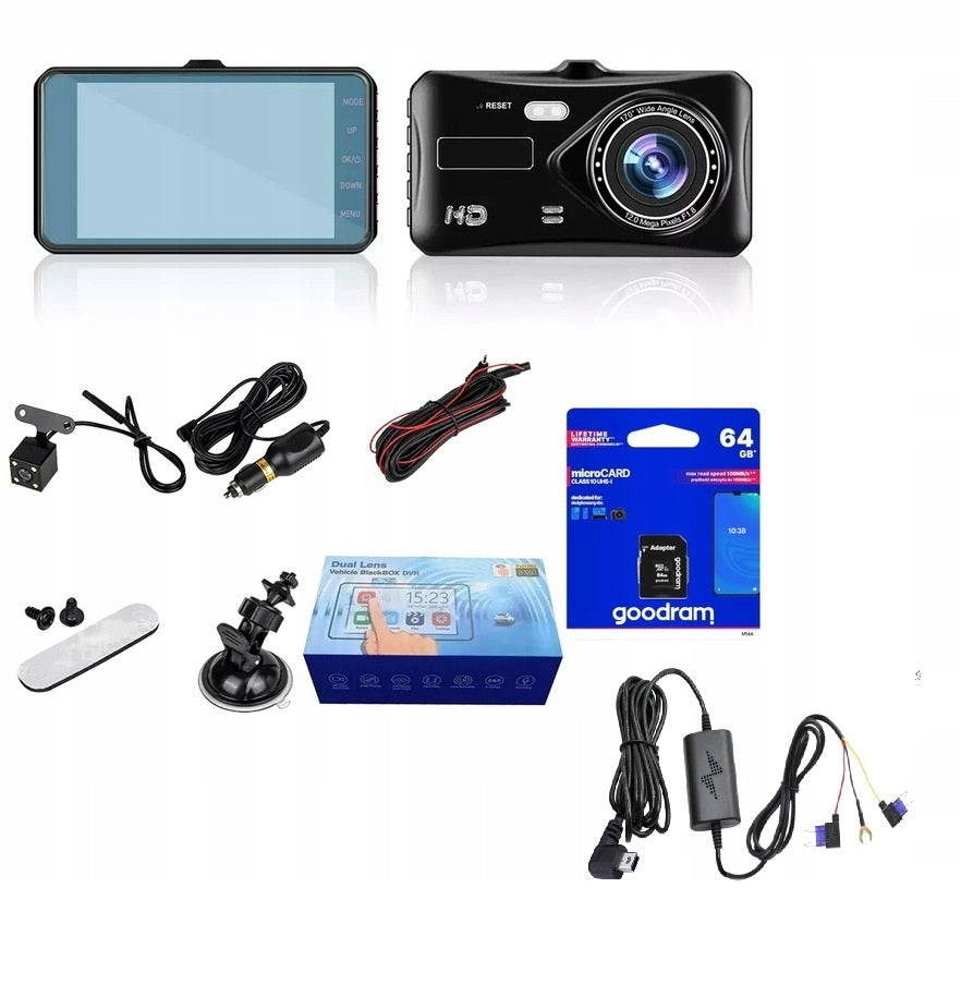 DRIVING RECORDER FULL HD PL REAR CAMERA IN FRAME Brand no brand