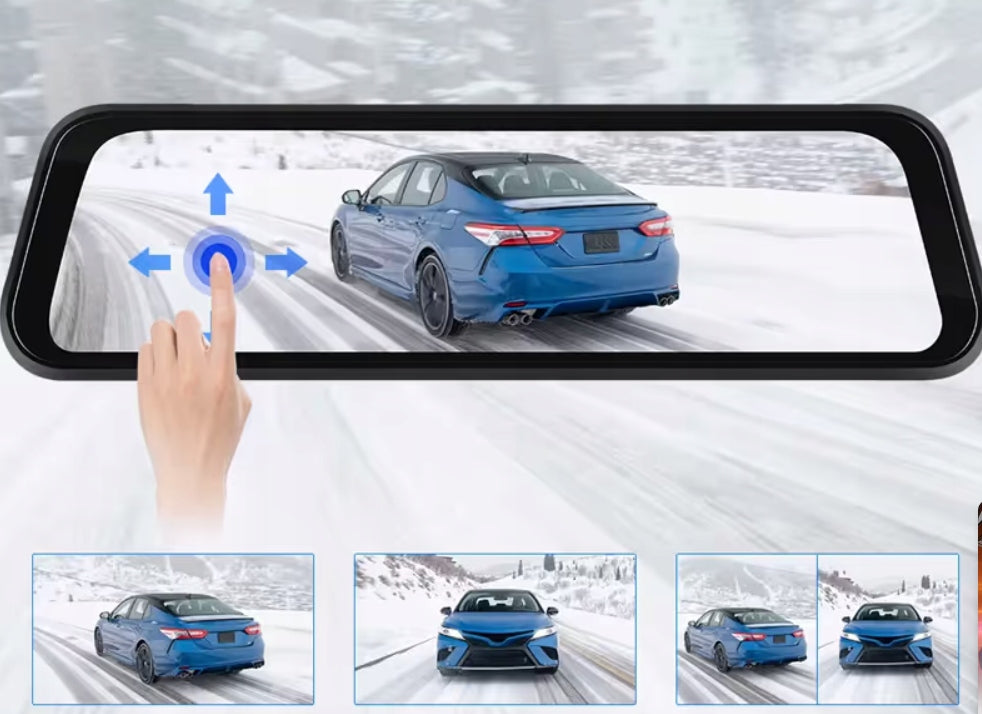 DRIVING RECORDER HD MIRROR VIDEO RECORDER CAR CAMERA 1080 Manufacturer code G854