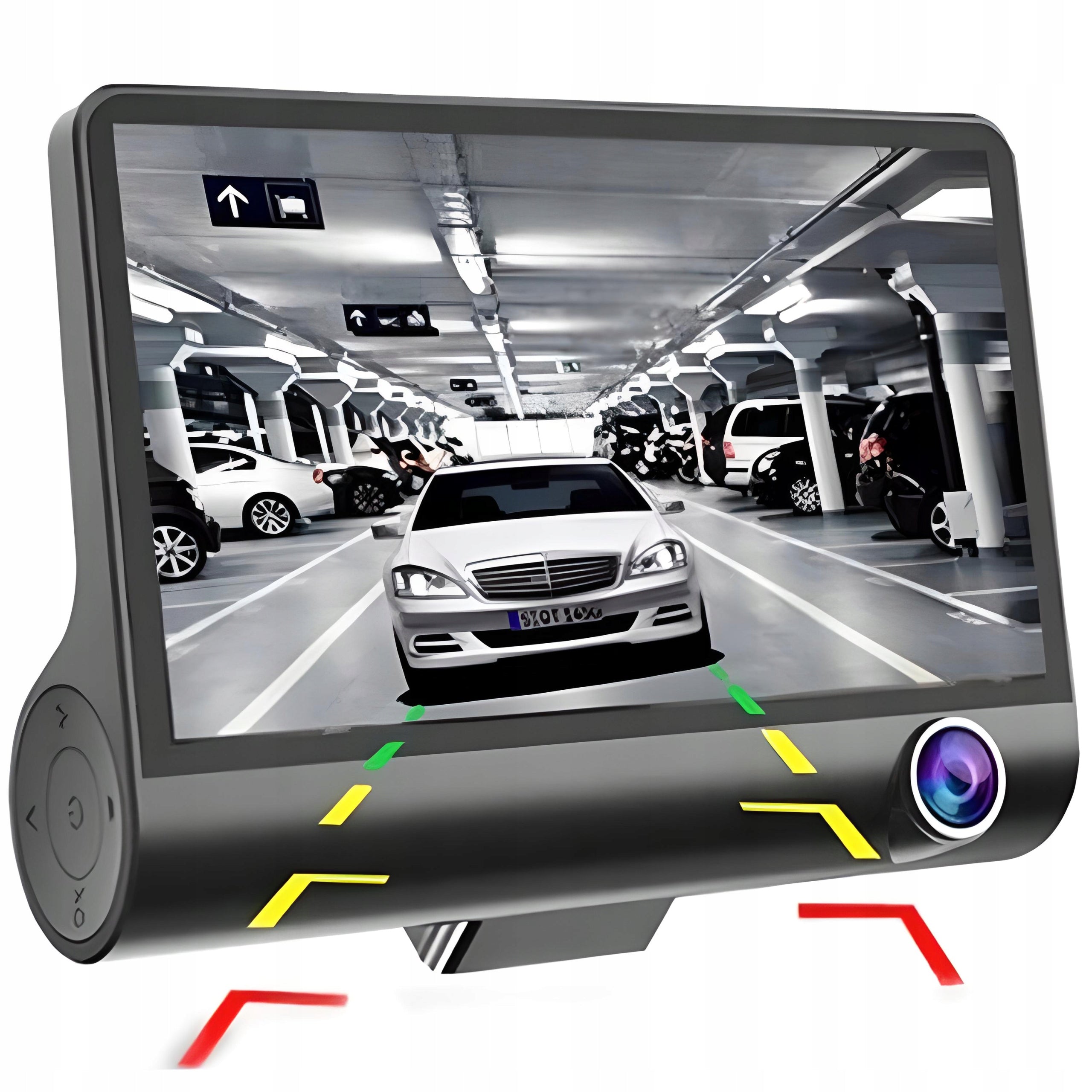 DRIVING RECORDER VIDEO RECORDER 5Mpx 3 FULL HD CAMERAS + REVERSING CAMERA Manufacturer code wideorejestrator M038