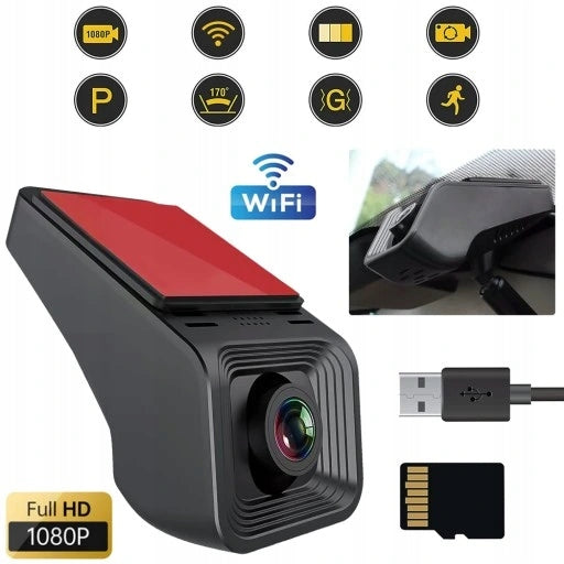DRIVING RECORDER iOS/Android CAR CAMERA with 64GB TF card