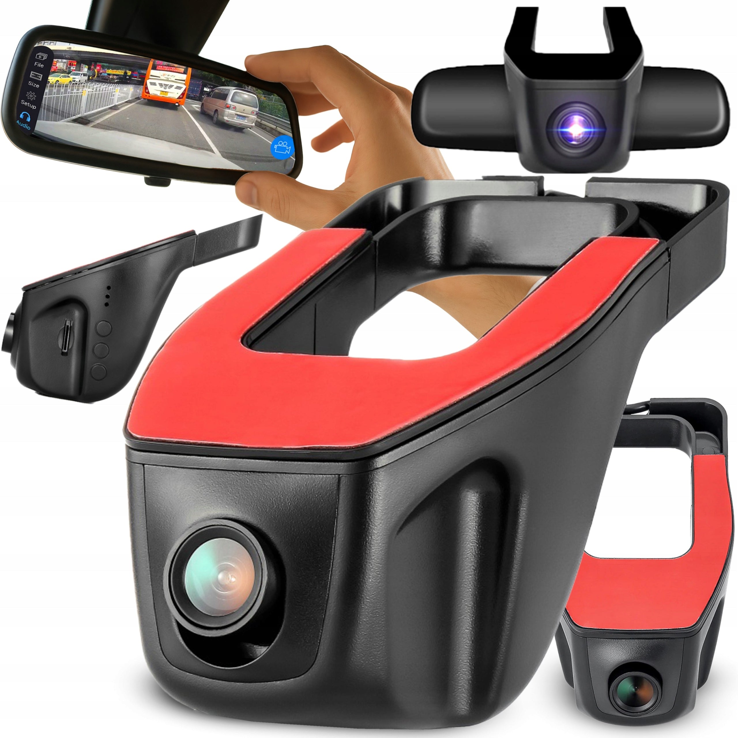 DRIVING VIDEO RECORDER CAR REVERSING CAMERA FULL HD VIDEO FRONT REAR
