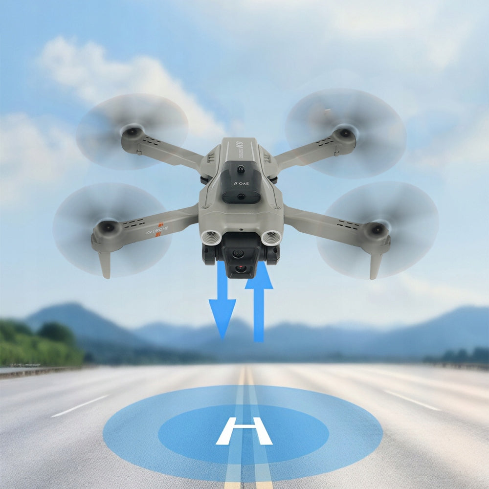 DRONE 2 BEGINNER CAMERAS REMOTE CONTROLLED APP SUITCASE FREEBIE Model DRON DWIE KAMERY WIFI 4K