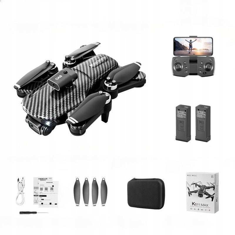 DRONE 4K TWO CAMERAS BRUSHLESS MOTOR BATTERY 3600MAH 35 MINUTES