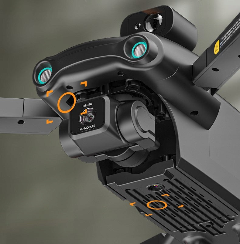 DRONE AVOIDING OBSTACLES 2 WIFI CAMERAS RANGE 6500m Manufacturer code S802 PRO XXL GPS 8K