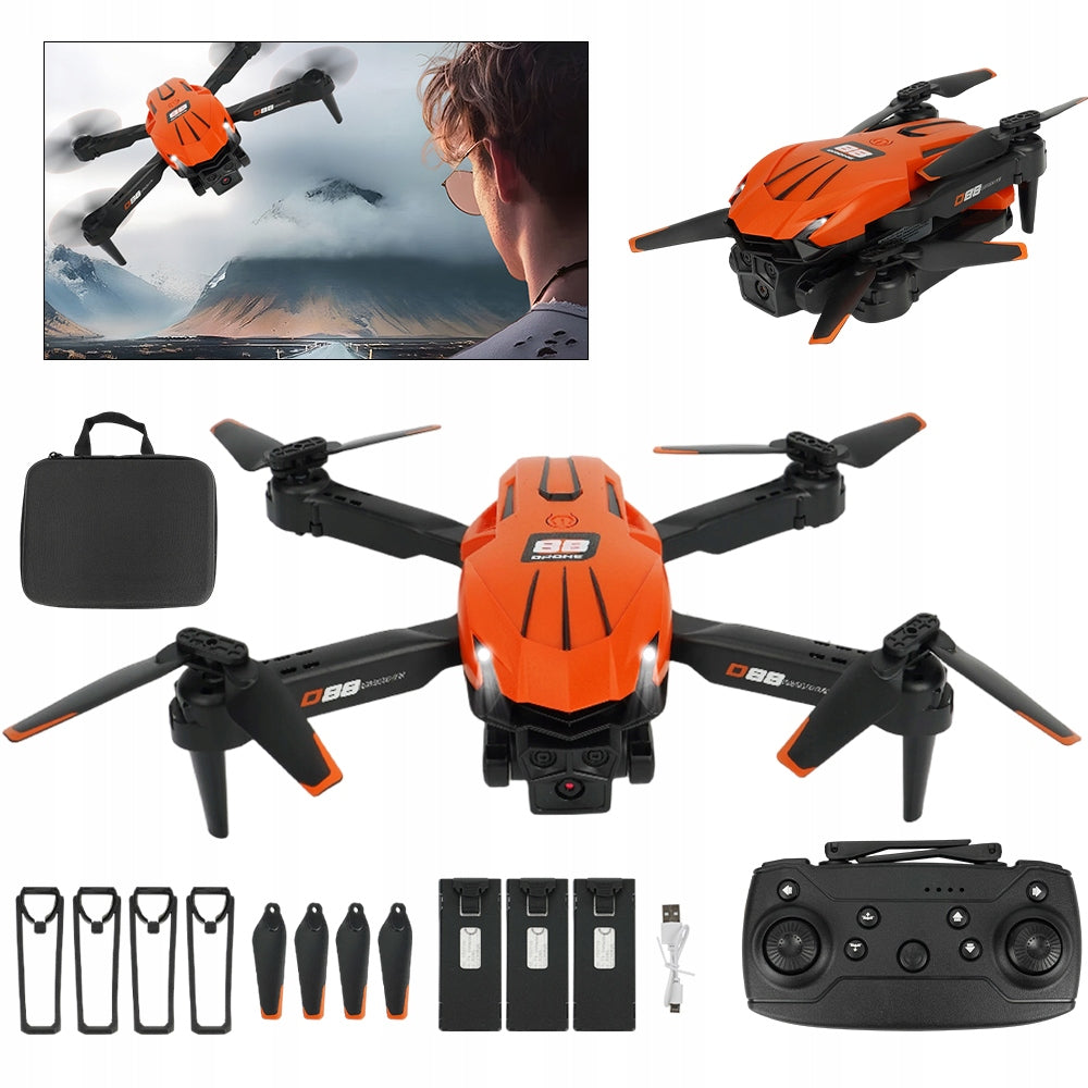 DRONE BRUSHLESS MOTORS 2 CAMERAS BYPASSING OPTICAL HOVER Manufacturer code DKZ1