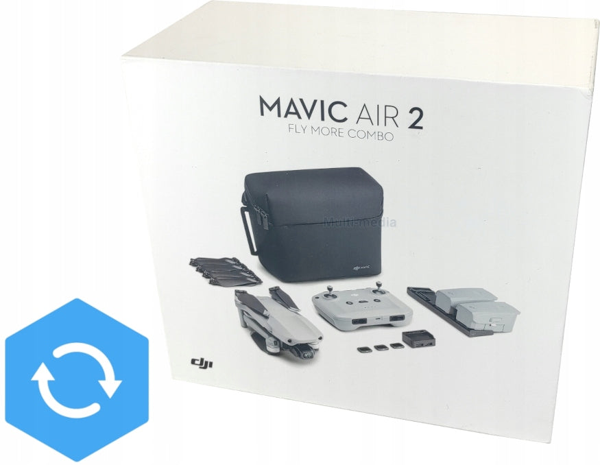 DRONE DJI MAVIC AIR 2 FLY MORE COMBO 6000M 48Mpix + DJI CARE 12 MONTHS