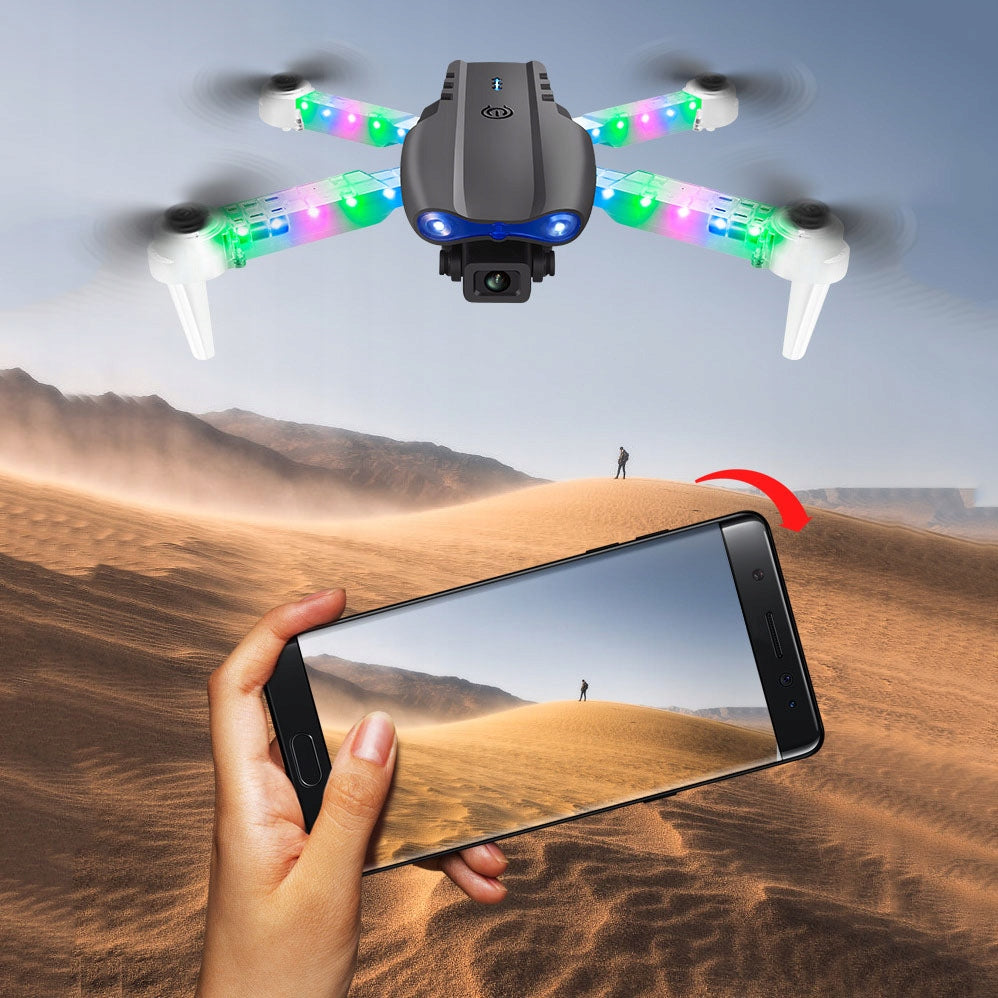 DRONE DUAL CAMERA HIGH HOLD MODE MINI WIFI AERIAL PHOTOGRAPHY RC QUADCOPTER Packaging status original