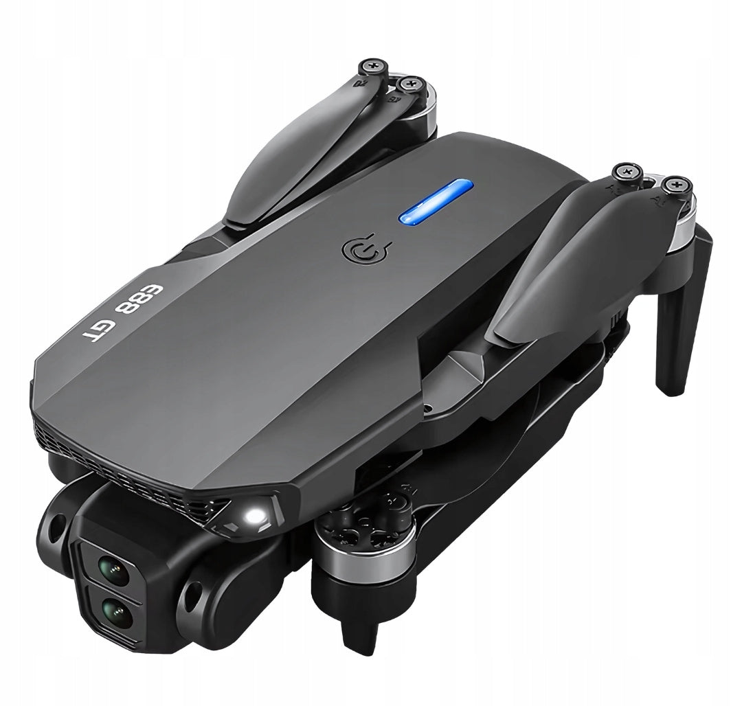 DRONE E88 GT LCD DISPLAY 5' BRUSHLESS MOTORS 3 BATTERIES + 8GB CARD Manufacturer code PRO GT Series
