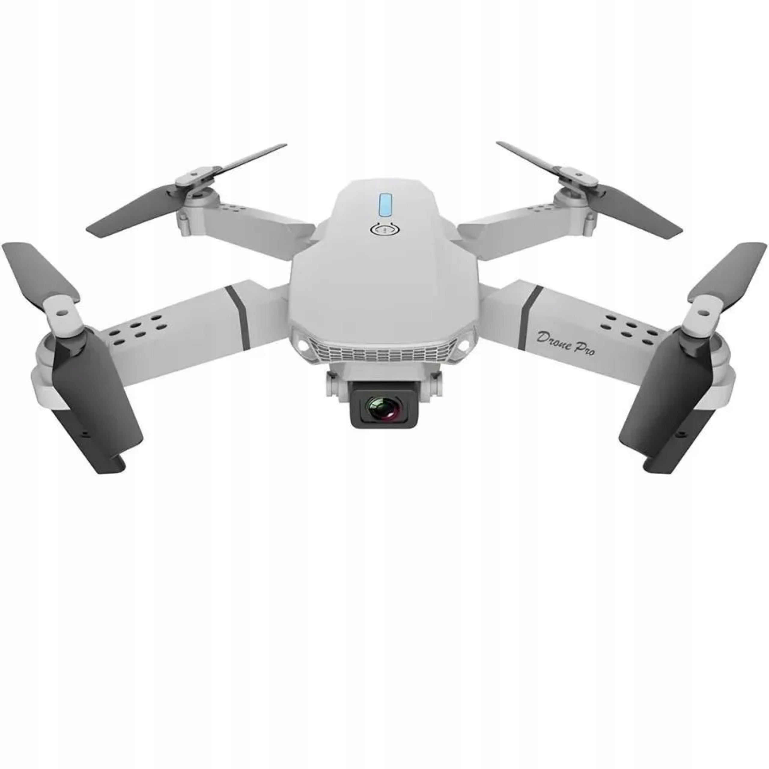 DRONE E88 PRO TRAINING DRONE TWO WIFI CAMERAS 3 BATTERIES + COVER Packaging status original