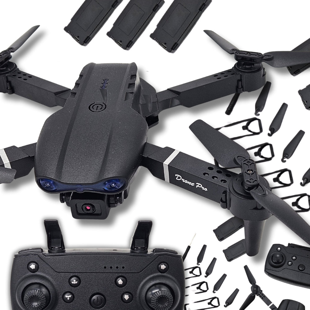 DRONE E88 PRO WiFi CASE GREY 2 CAMERAS 3 BATTERIES SUITCASE GREY Brand no brand