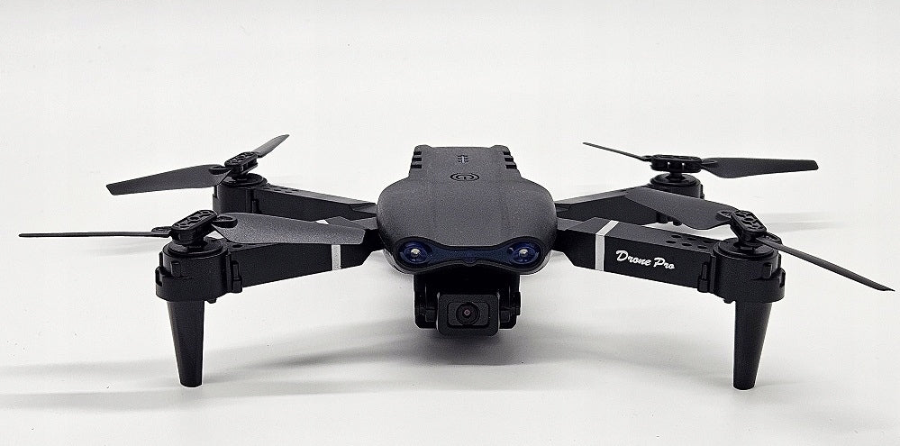 DRONE E99 PRO 4K HD WiFi + CASE + 2 LED CAMERAS + 3 BATTERIES GREY Manufacturer code 4354365657547